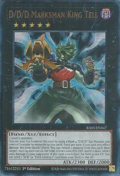 D/D/D Marksman King Tell (Ultimate Rare) RA05-EN047