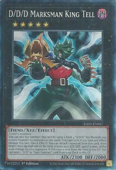 D/D/D Marksman King Tell (Collector's Rare) RA05-EN047