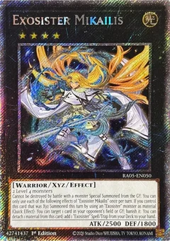 Exosister Mikailis (Platinum Secret Rare) RA05-EN050