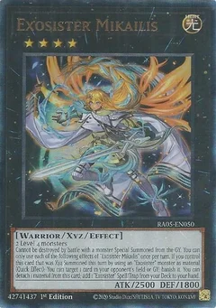 Exosister Mikailis (Ultimate Rare) RA05-EN050
