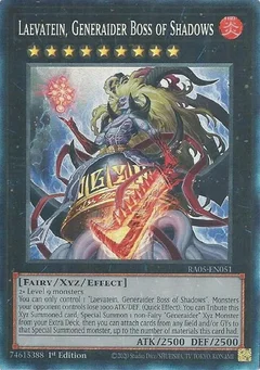 Laevatein, Generaider Boss of Shadows (Collector's Rare) RA05-EN051