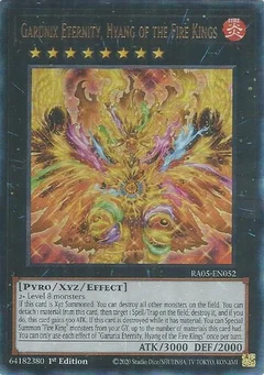 Garunix Eternity, Hyang of the Fire Kings (Ultimate Rare) RA05-EN052