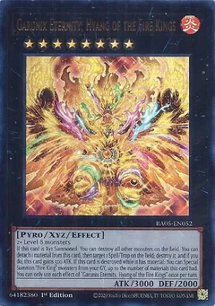 Garunix Eternity, Hyang of the Fire Kings (Ultra Rare) RA05-EN052