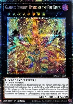 Garunix Eternity, Hyang of the Fire Kings (Starlight Rare) RA05-EN052