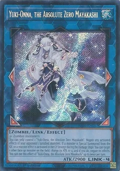 Yuki-Onna, the Absolute Zero Mayakashi (Secret Rare) RA05-EN057
