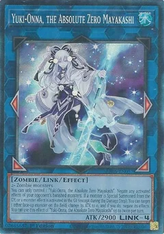 Yuki-Onna, the Absolute Zero Mayakashi (Collector's Rare) RA05-EN057