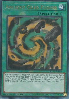 Ancient Gear Fusion (Ultimate Rare) RA05-EN063