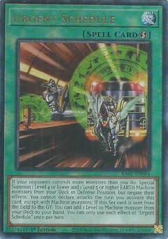 Urgent Schedule (Ultimate Rare) RA05-EN064