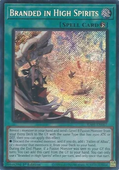 Branded in High Spirits (Secret Rare) RA05-EN067