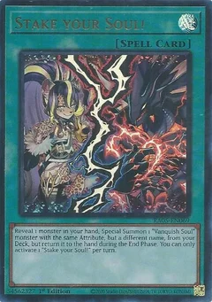 Stake your Soul! (Ultra Rare) RA05-EN069