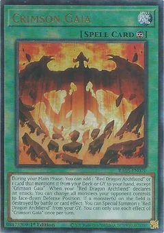 Crimson Gaia (Ultimate Rare) RA05-EN070