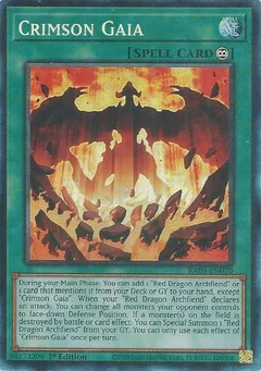 Crimson Gaia (Collector's Rare) RA05-EN070