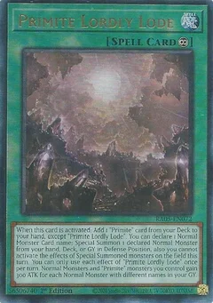 Primite Lordly Lode (Ultimate Rare) RA05-EN072