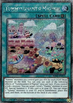 YummyusmentMignon (Platinum Secret Rare) RA05-EN073