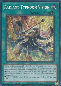 Radiant Typhoon Vision (Secret Rare) RA05-EN075