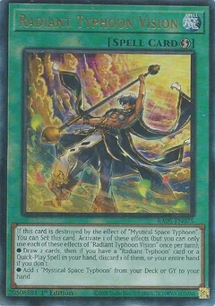 Radiant Typhoon Vision (Ultimate Rare) RA05-EN075