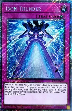 Iron Thunder (Platinum Secret Rare) RA05-EN079