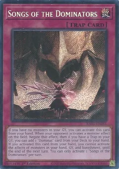 Songs of the Dominators (Secret Rare) RA05-EN081