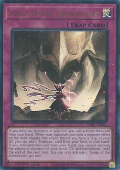 Songs of the Dominators (Ultra Rare) RA05-EN081