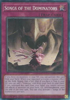 Songs of the Dominators (Collector's Rare) RA05-EN081