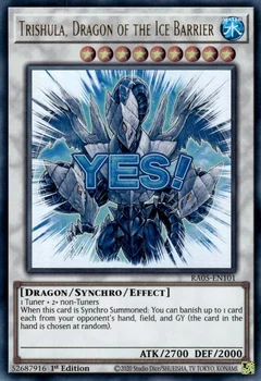 Trishula, Dragon of the Ice Barrier RA05-EN101