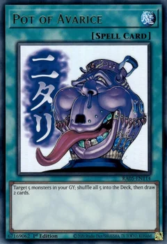 Pot of Avarice RA05-EN114