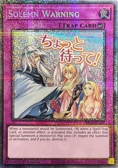 Solemn Warning (Starlight Rare) RA05-EN126