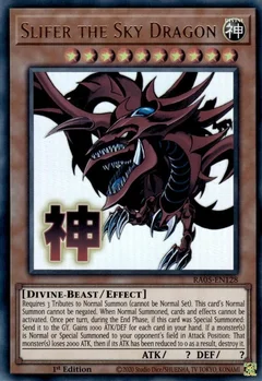 Slifer the Sky Dragon RA05-EN128
