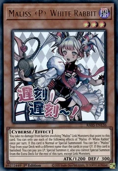 Maliss P White Rabbit RA05-EN136