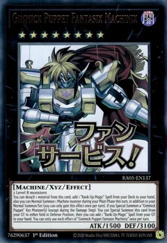 Gimmick Puppet Fantasix Machinix RA05-EN137