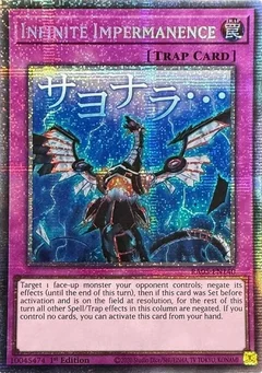 Infinite Impermanence (Starlight Rare) RA05-EN140