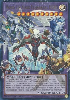 Wake Up Your Elemental HERO RA05-EN142