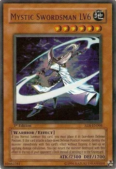 Mystic Swordsman LV6 1st Edition RDS-EN008