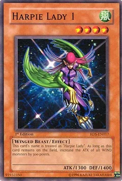 Harpie Lady 1 1st Edition RDS-EN017