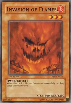 Invasion of Flames 1st Edition RDS-EN024