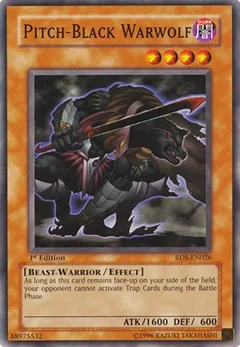 Pitch-Black Warwolf 1st Edition RDS-EN026