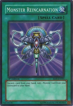 Monster Reincarnation 1st Edition RDS-EN045
