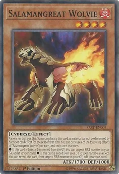 Salamangreat Wolvie 1st Edition SAST-EN003