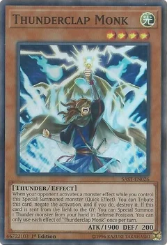 Thunderclap Monk Unlimited SAST-EN026