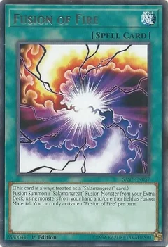 Fusion of Fire 1st Edition SAST-EN057