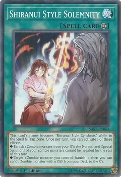 Shiranui Style Solemnity 1st Edition SAST-EN064