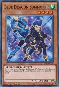 Blue Dragon Summoner SS01-ENA08