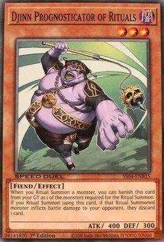 Djinn Prognosticator of Rituals SS04-ENB15