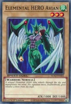 Elemental HERO Avian SGX3-ENA02