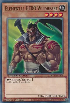 Elemental HERO Wildheart SGX3-ENA06