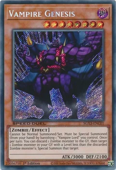 Vampire Genesis (Secret Rare) SGX3-ENC01