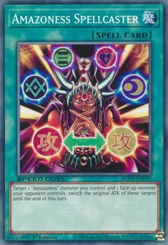 Amazoness Spellcaster SGX3-END15