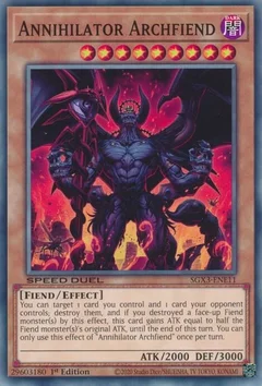 Annihilator Archfiend SGX3-ENE11