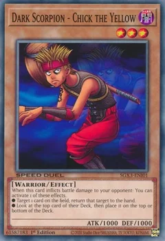Dark Scorpion - Chick the Yellow SGX3-ENI01