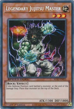 Legendary Jujitsu Master (Secret Rare) SGX3-ENI15